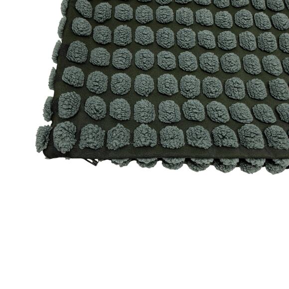 IKEA Green Bobble Textured Square 20 x 20 Pillow Cover Decorative Home Decor - Picture 7 of 10